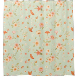 Duschvorhang mit Cotgore-Kern - Eine Whimsikische