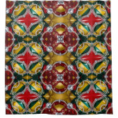 Duschvorhang mit den Farben von Los Angeles (Vorderseite)