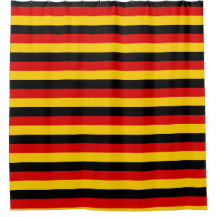 Duschvorhang mit der Flagge Deutschlands