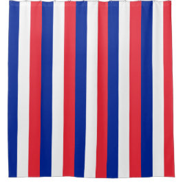 Duschvorhang mit der Flagge Frankreichs