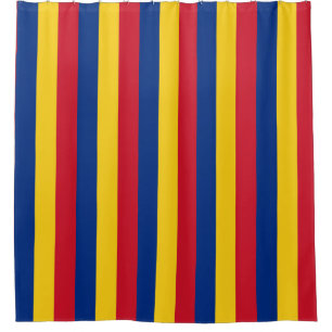 Duschvorhang mit der Flagge Rumäniens