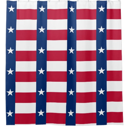 Duschvorhang mit der Flagge von Texas Staat, USA (Vorderseite)