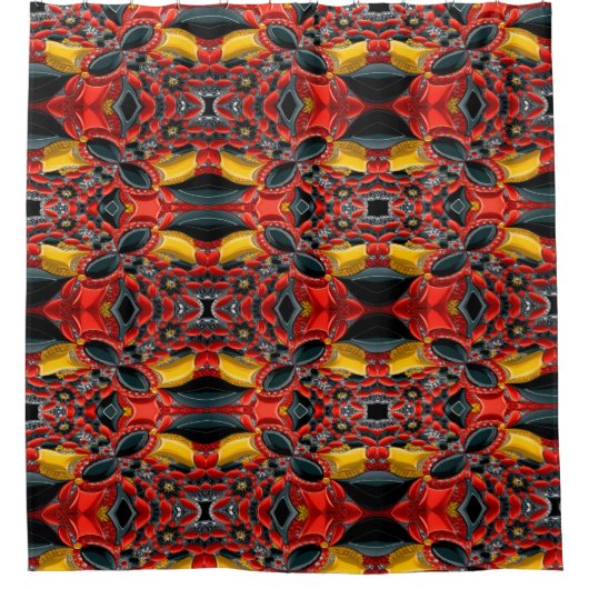 Duschvorhang mit deutschen Farben (Vorderseite)