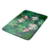 Duschvorhang mit Duschvorhang und Duschvorhang in Badematte (Schrägansicht)