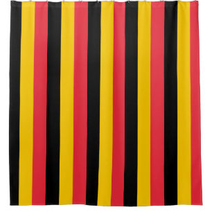 Duschvorhang mit Flagge Belgiens