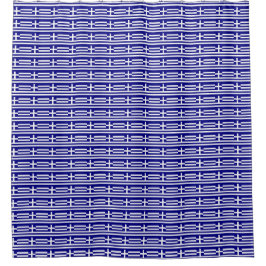 Duschvorhang mit Flagge Griechenlands