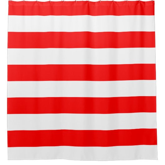 Duschvorhang mit Flagge Indonesiens (Vorderseite)