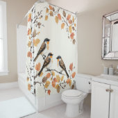 Duschvorhang mit gedämpfter Atmosphäre (Beispiel)