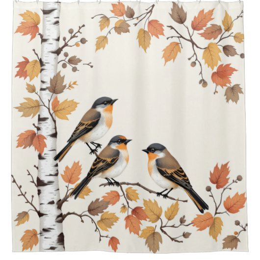 Duschvorhang mit gedämpfter Atmosphäre (Vorderseite)