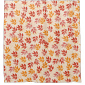 Duschvorhang mit Herbstleaves Muster (Vorderseite)