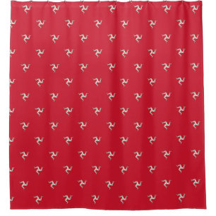 Duschvorhang mit Isle of Man Flag, Vereinigtes Kön