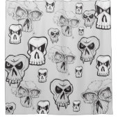 Duschvorhang mit Möwen (Vorderseite)