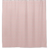 Duschvorhang mit rosa Pfeilmuster (Vorderseite)