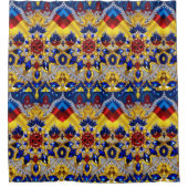 Duschvorhang mit rumänischen Farben (Vorderseite)