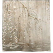 Duschvorhang mit Schmiedekerze (Vorderseite)