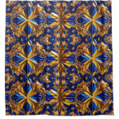 Duschvorhang mit schwedischen Farben (Vorderseite)