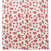 Duschvorhang mit Wassermelone (Vorderseite)