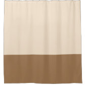 Duschvorhang mit zwei Tönen und Duschvorhang (Vorderseite)