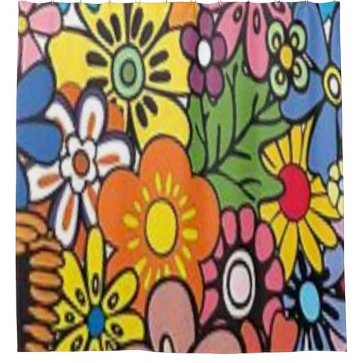 Duschvorhang Muttertag (Vorderseite)