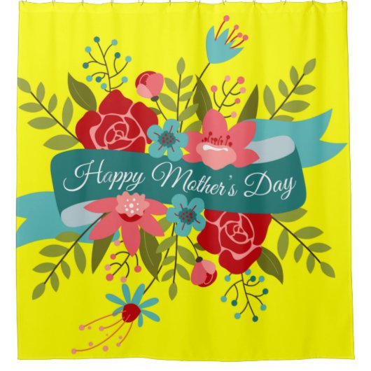 Duschvorhang Muttertag (Vorderseite)