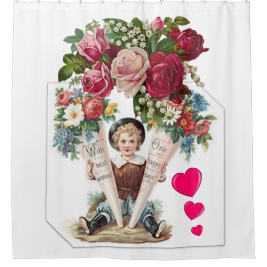 Duschvorhang Muttertag (Vorderseite)