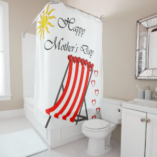 Duschvorhang Muttertag
