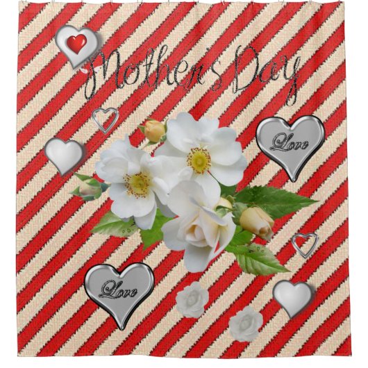 Duschvorhang Muttertag (Vorderseite)