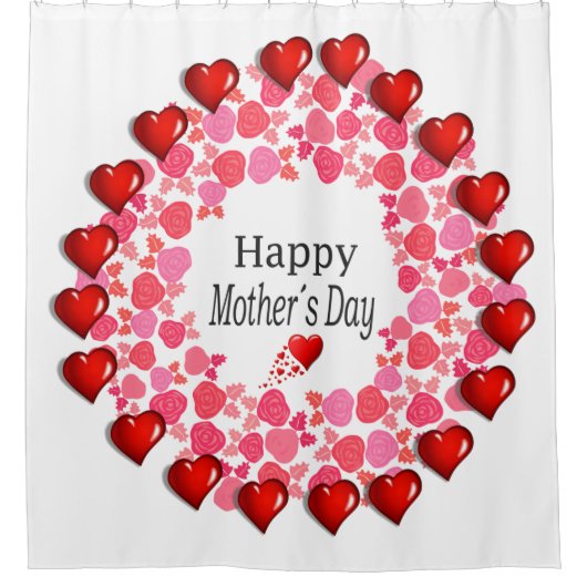 Duschvorhang Muttertag (Vorderseite)