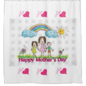 Duschvorhang Muttertag (Vorderseite)