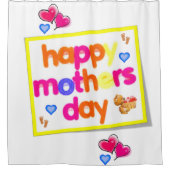 Duschvorhang Muttertag (Vorderseite)