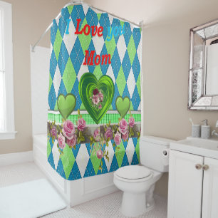 Duschvorhang Muttertag