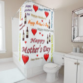 Duschvorhang Muttertag (Beispiel)