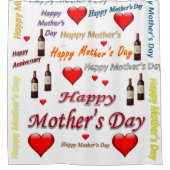 Duschvorhang Muttertag (Vorderseite)