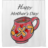 Duschvorhang Muttertag (Vorderseite)