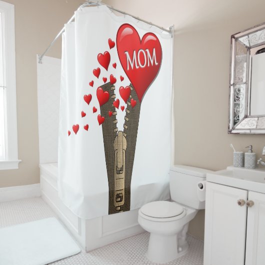 Duschvorhang Muttertag (Beispiel)