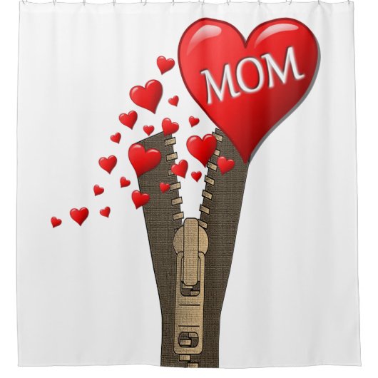 Duschvorhang Muttertag (Vorderseite)