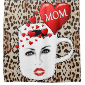 Duschvorhang Muttertag (Vorderseite)