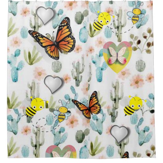 Duschvorhang Muttertag (Vorderseite)