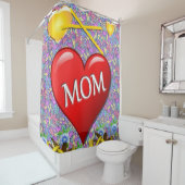 Duschvorhang Muttertag (Beispiel)