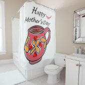 Duschvorhang Muttertag (Beispiel)