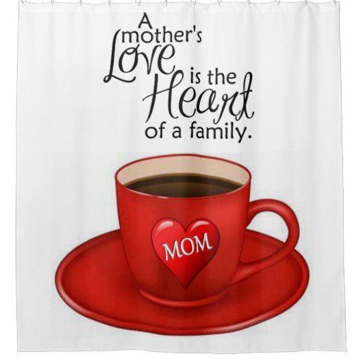 Duschvorhang Muttertag (Vorderseite)