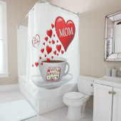 Duschvorhang Muttertag (Beispiel)