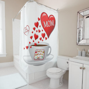 Duschvorhang Muttertag
