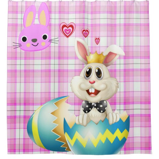 Duschvorhang Oster (Vorderseite)