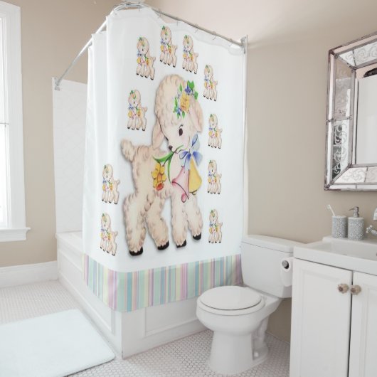 Duschvorhang Oster (Beispiel)