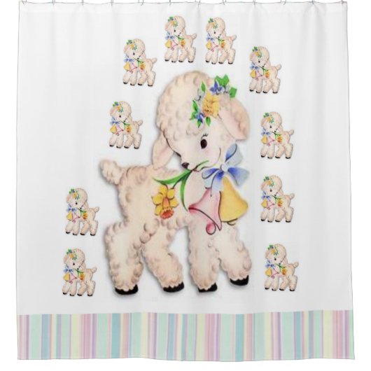 Duschvorhang Oster (Vorderseite)