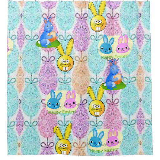 Duschvorhang Oster (Vorderseite)