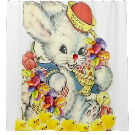Duschvorhang Oster (Vorderseite)