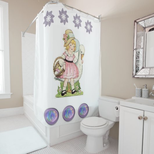 Duschvorhang Oster (Beispiel)