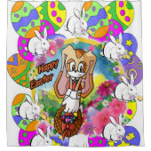 Duschvorhang Oster (Vorderseite)